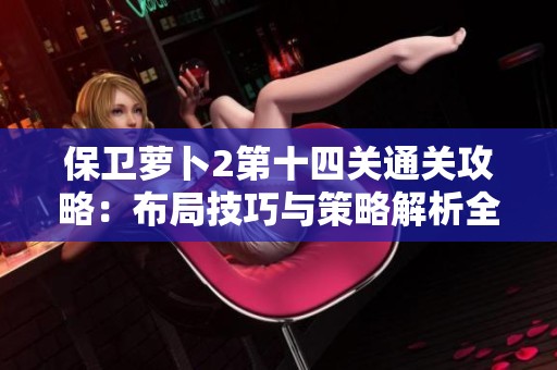 保卫萝卜2第十四关通关攻略：布局技巧与策略解析全指南