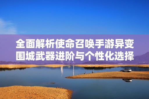 全面解析使命召唤手游异变围城武器进阶与个性化选择攻略