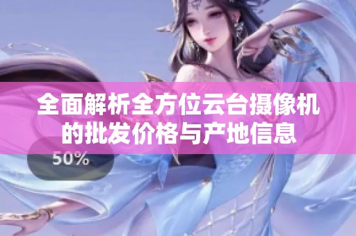 全面解析全方位云台摄像机的批发价格与产地信息