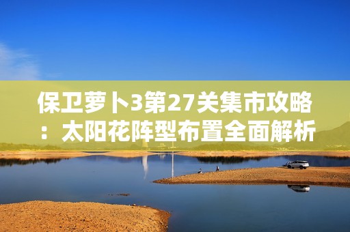 保卫萝卜3第27关集市攻略：太阳花阵型布置全面解析与策略分享