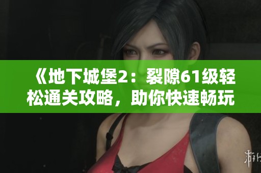 《地下城堡2：裂隙61级轻松通关攻略，助你快速畅玩全程》