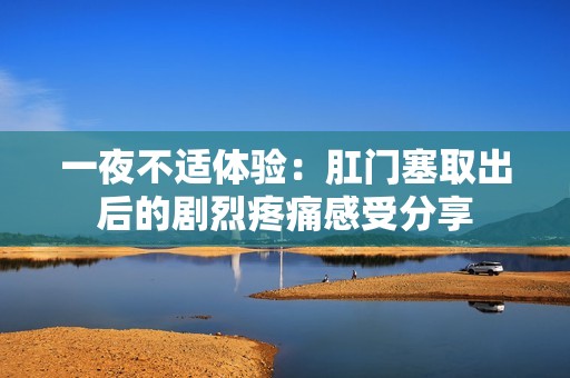 一夜不适体验：肛门塞取出后的剧烈疼痛感受分享