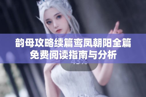 韵母攻略续篇鸾凤朝阳全篇免费阅读指南与分析