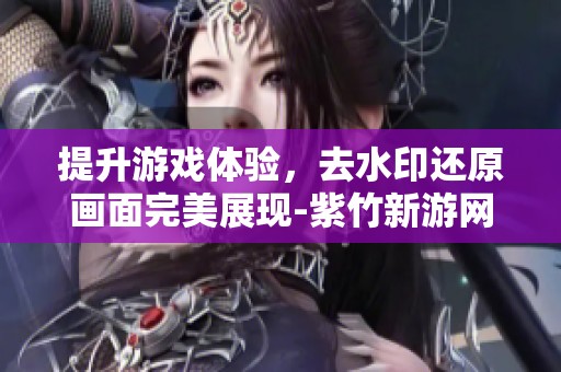 提升游戏体验，去水印还原画面完美展现-紫竹新游网全新攻略！