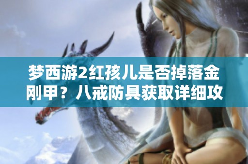 梦西游2红孩儿是否掉落金刚甲？八戒防具获取详细攻略分享